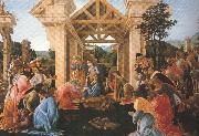 Sandro Botticelli, Adoration of the Magi (mk36)